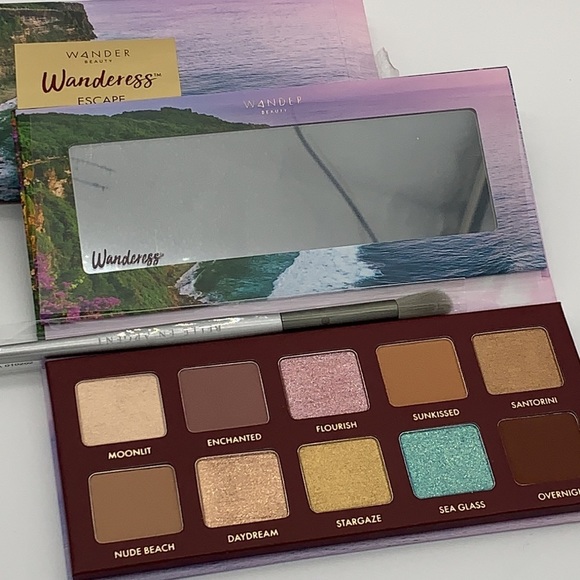 NIB Wander beauty Eyeshadow palette wandress escape eyeshadow palette - Picture 6 of 7